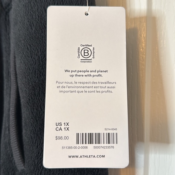 Athleta Recover Cozy Jogger Pants Black 1X - Picture 10 of 16